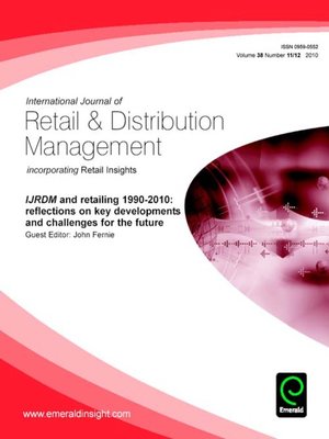 cover image of International Journal of Retail & Distribution Management, Volume 38, Issue 11 & 12